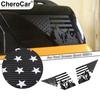 American Flag Rear Side Window Trim Sticker Decal For Ford Bronco Sport 2021-23