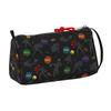 School Pencil Case with Accessories The Avengers Super Heroes Black (20 X 11 X 8.5 Cm) (32 Pieces)