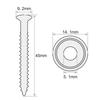 4Pcs Electric Guitar Neck Mounting Ferrules/bushings And Screws Guitar Accesories