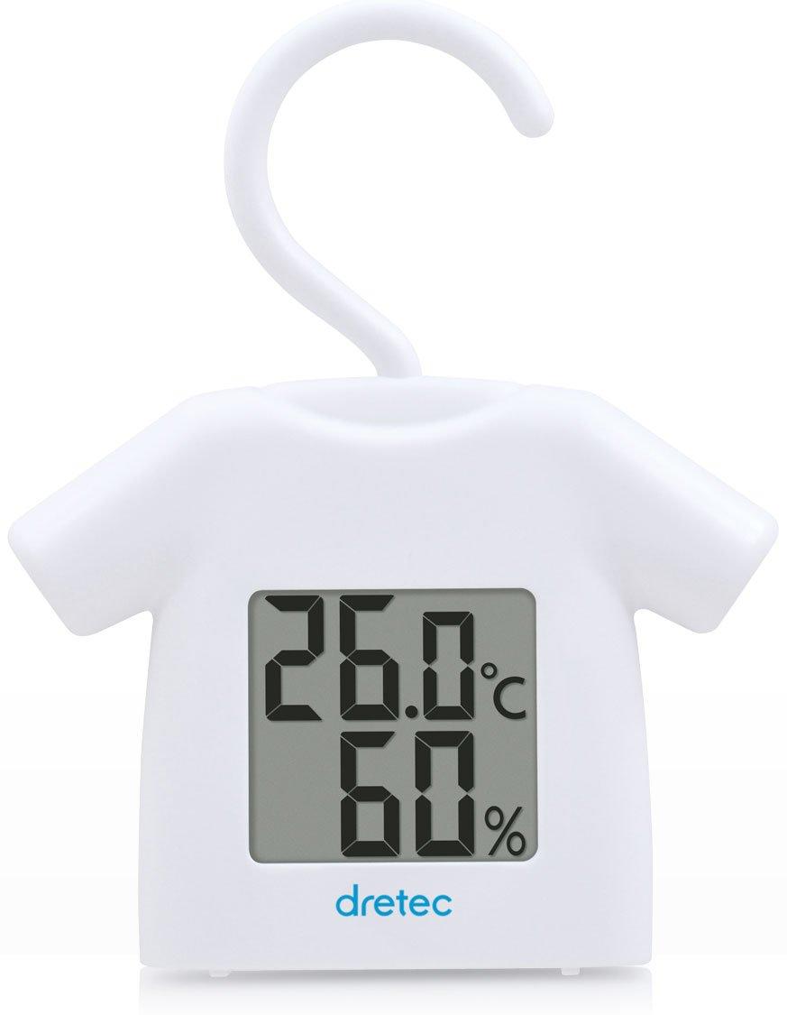 

dretec Digital Thermometer and Hygrometer with Hook, O-279WT (White)