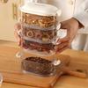 Food Storage Containers Stackable Space-Saving Canister Pantry Organization Box for Family Gathering Picnic Kitchen Party