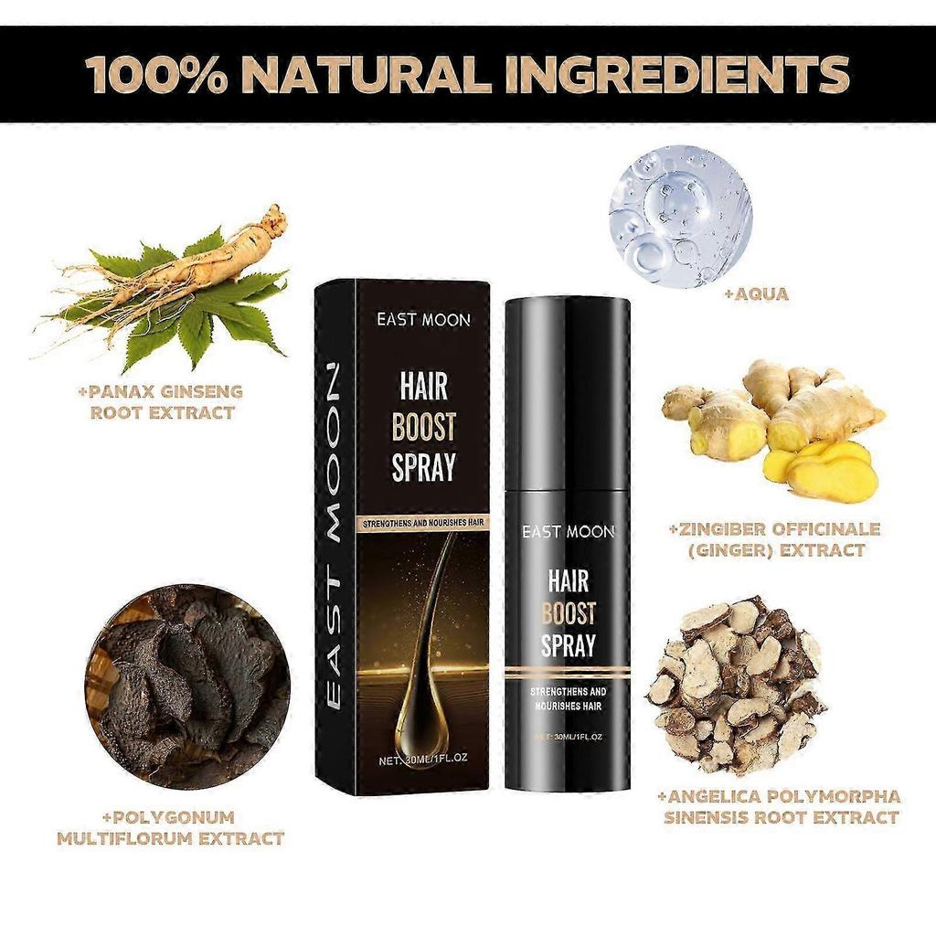 Hair Boost Spray - Nourishing Hair Growth & Fall Prevention, 30ml