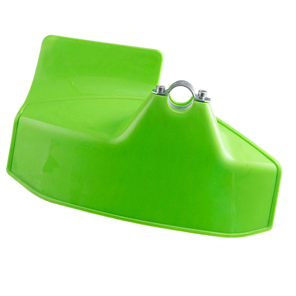 Universal Lawn Mower Grass Deflector Compatible With Multiple Models Durable High Impact Plastic Construction Tool Free Installation
