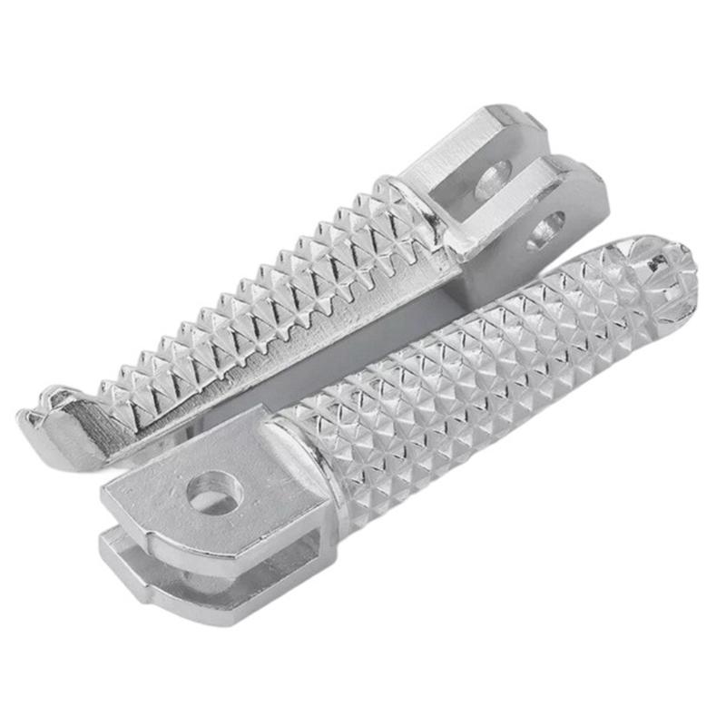 Heavy Duty Motorcycle Footrests Non Slip Platform Ergonomic Design Secure Grip Universal Fitment for Multiple Bike Models