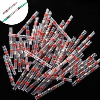 10PCS Thermische Schrumpfung Elektrische Auto Drähte Stecker Solder Extrusion Terminals Block Kabel Termination Wireway Spann