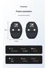 Jetta VS7 Car Door Lock Dustproof Anti-rust Silicone Sleeve with Cushioning and Shock Absorption.