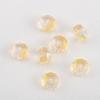 20Pcs Glass Beads High Transparent Colored Cut Glass Crystal Spacer Beads For DIY Jewelry Making Accessories