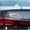 1pcs 3D Metal RS Logo Car Decal Trunk Body Side Sticker Accessories