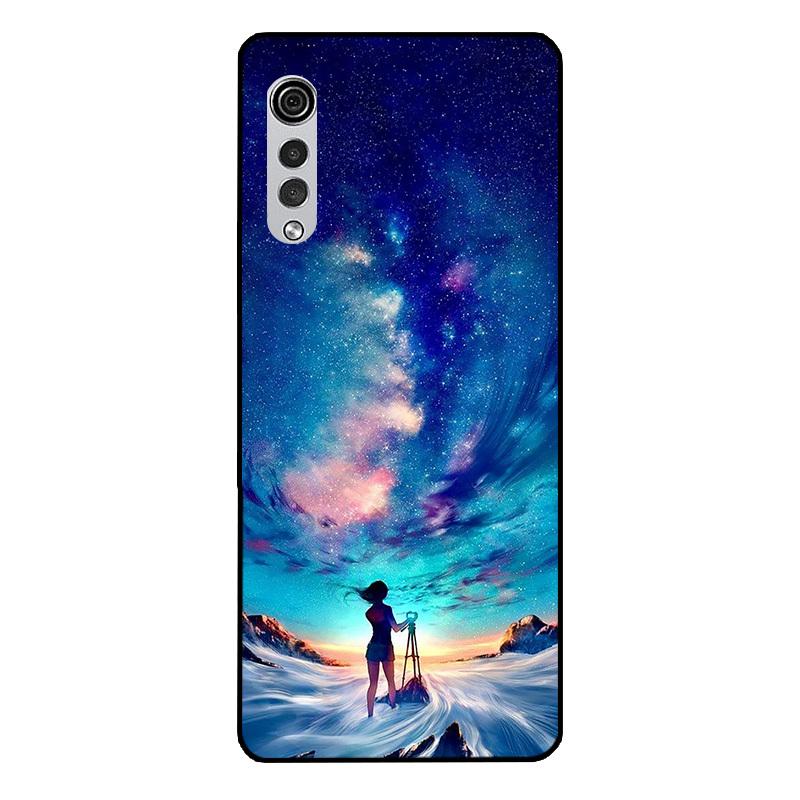 Para Capa LG Velvet Mármore Silicone Macio Capa Traseira para Celular LG Velvet 5G UW Para Capas LG Velvet 2 Pro / Velvet2 Pro Coque