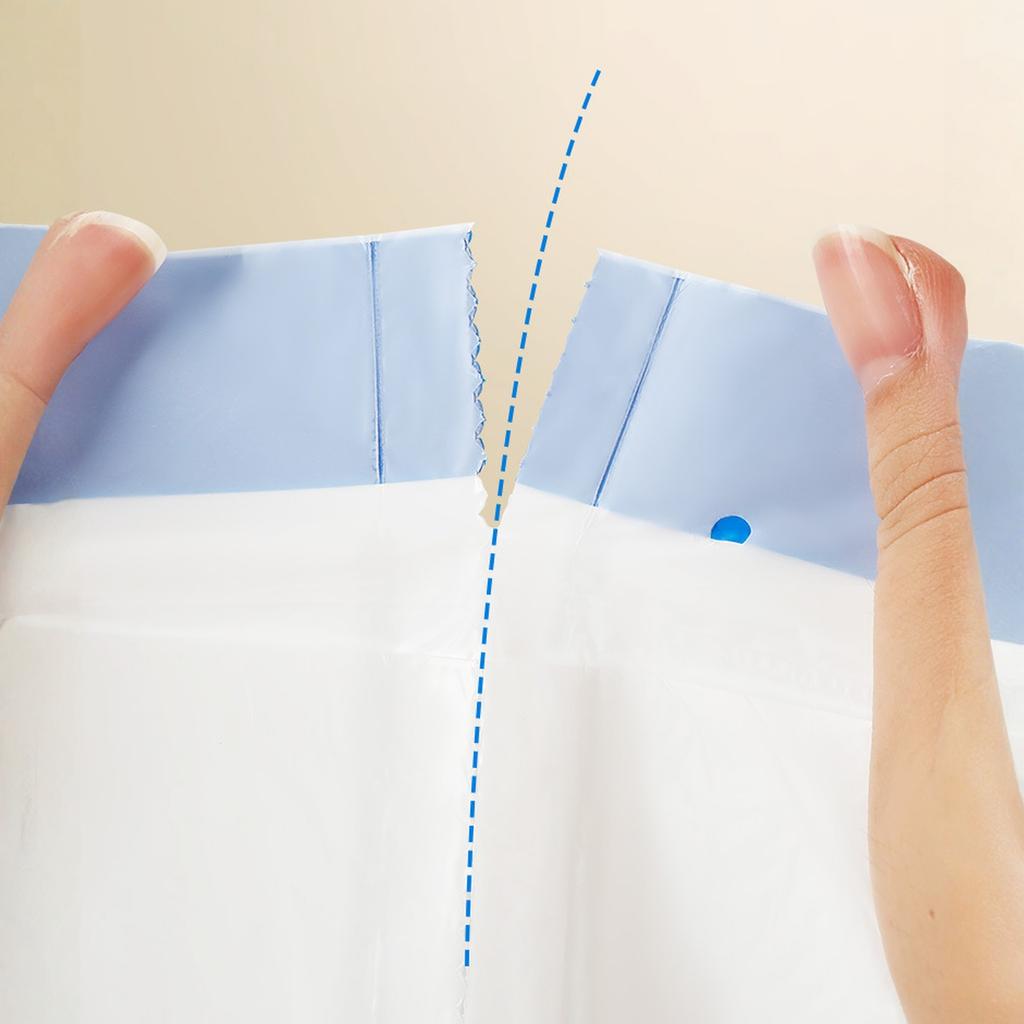 Drawstring Cat Litter Box Liners 15 Count Durable Leak Resistant Material Easy Clean Up for Standard Boxes