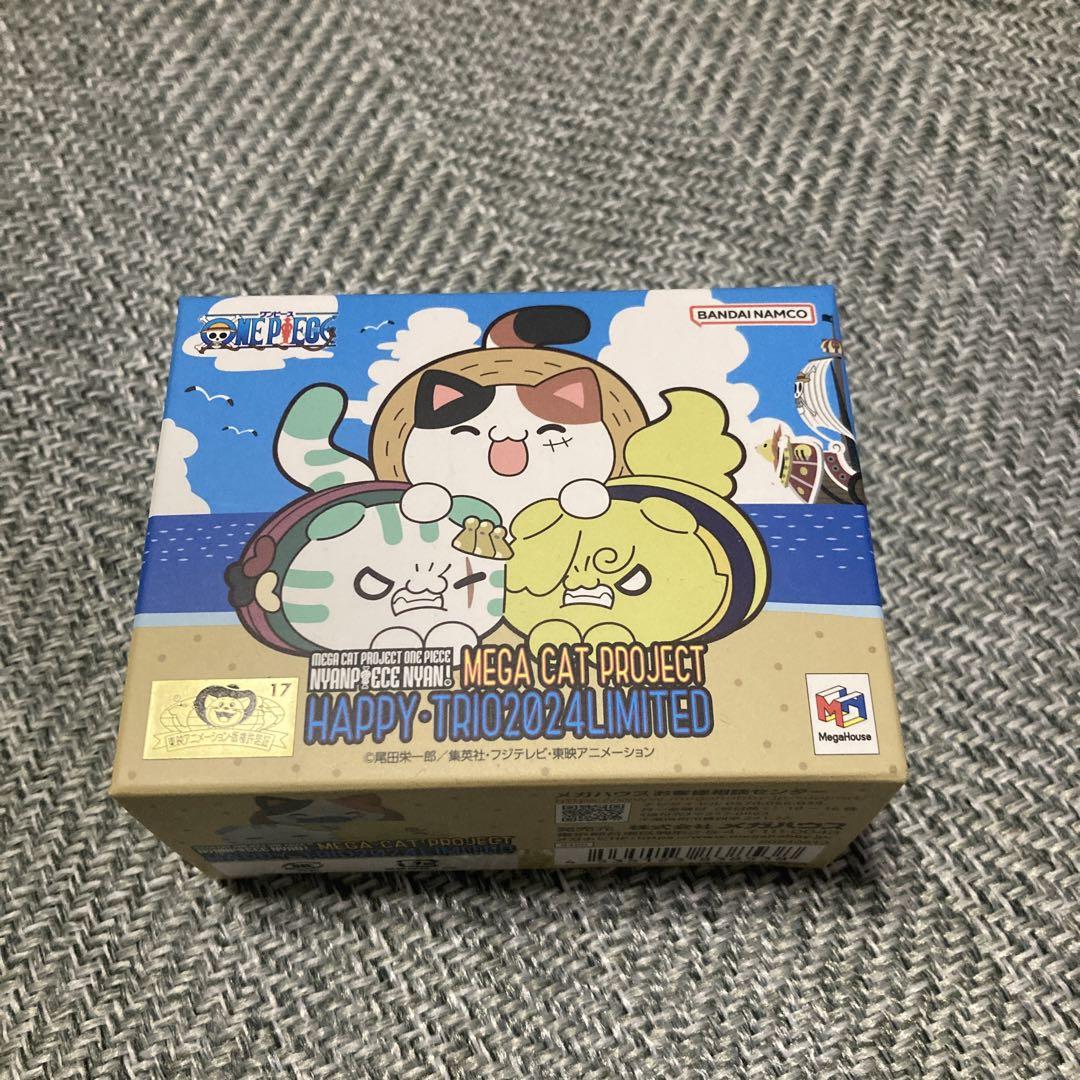 

[USED] One Piece Nyanpiece Luffy Zoro Sanji Figure One Piece Day