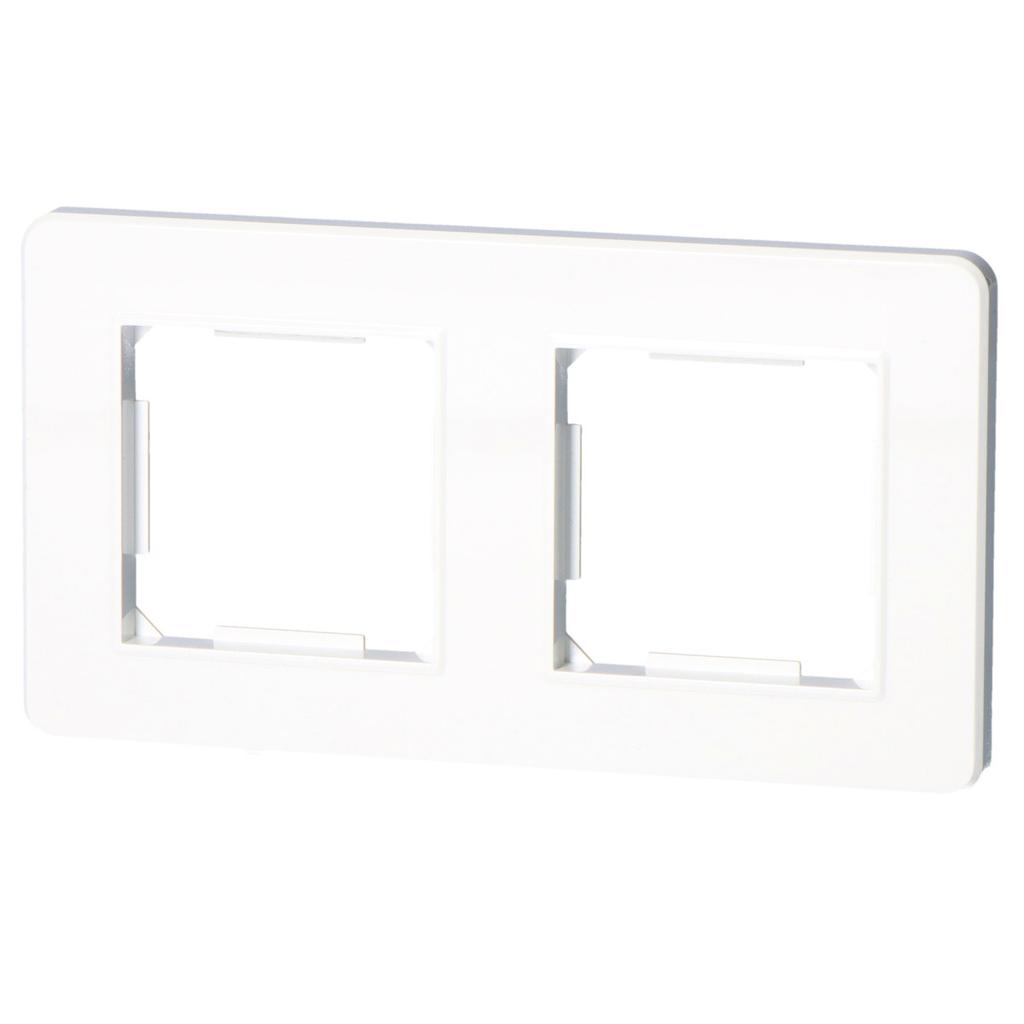 Double frame, plastic, white, ONNLINE GAME