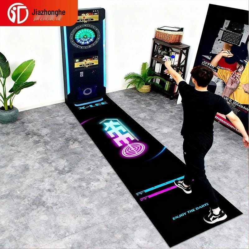 Bestselling Crystal Velvet Dart Mat: Non-Slip, Dirt-Resistant, Wear-Resistant, Ideal for Home Games and Training 30x200cm Crystal Velvet