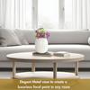 White Metal Hammered Oval Shape Vase for Home Decor Decoratives for Indoor Outdoor Living Room Balcony | Best Gift