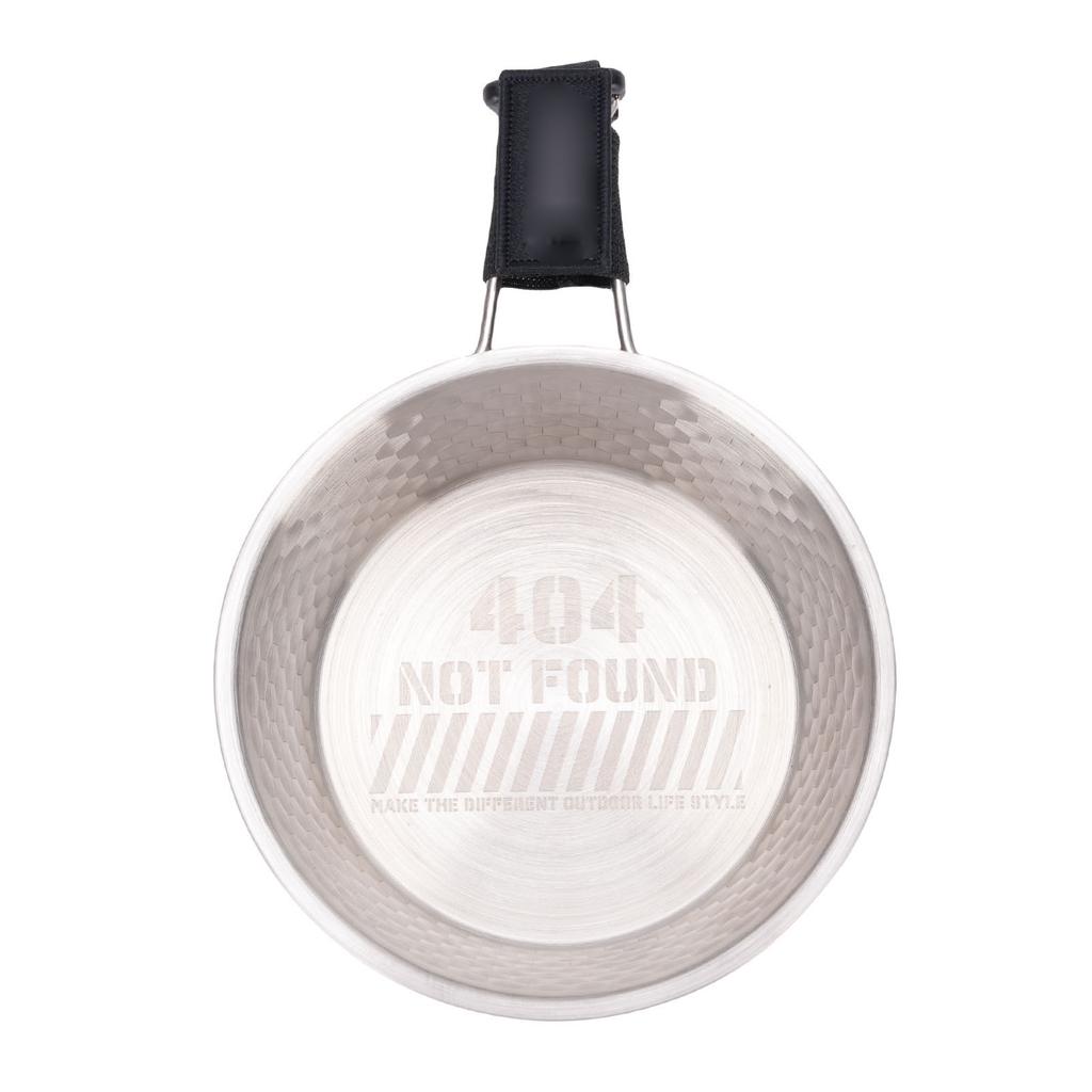 Camping Bowl with Handle 304 Stainless Steel Portable Outdoor Rice Bowl Camping Tableware for RV
