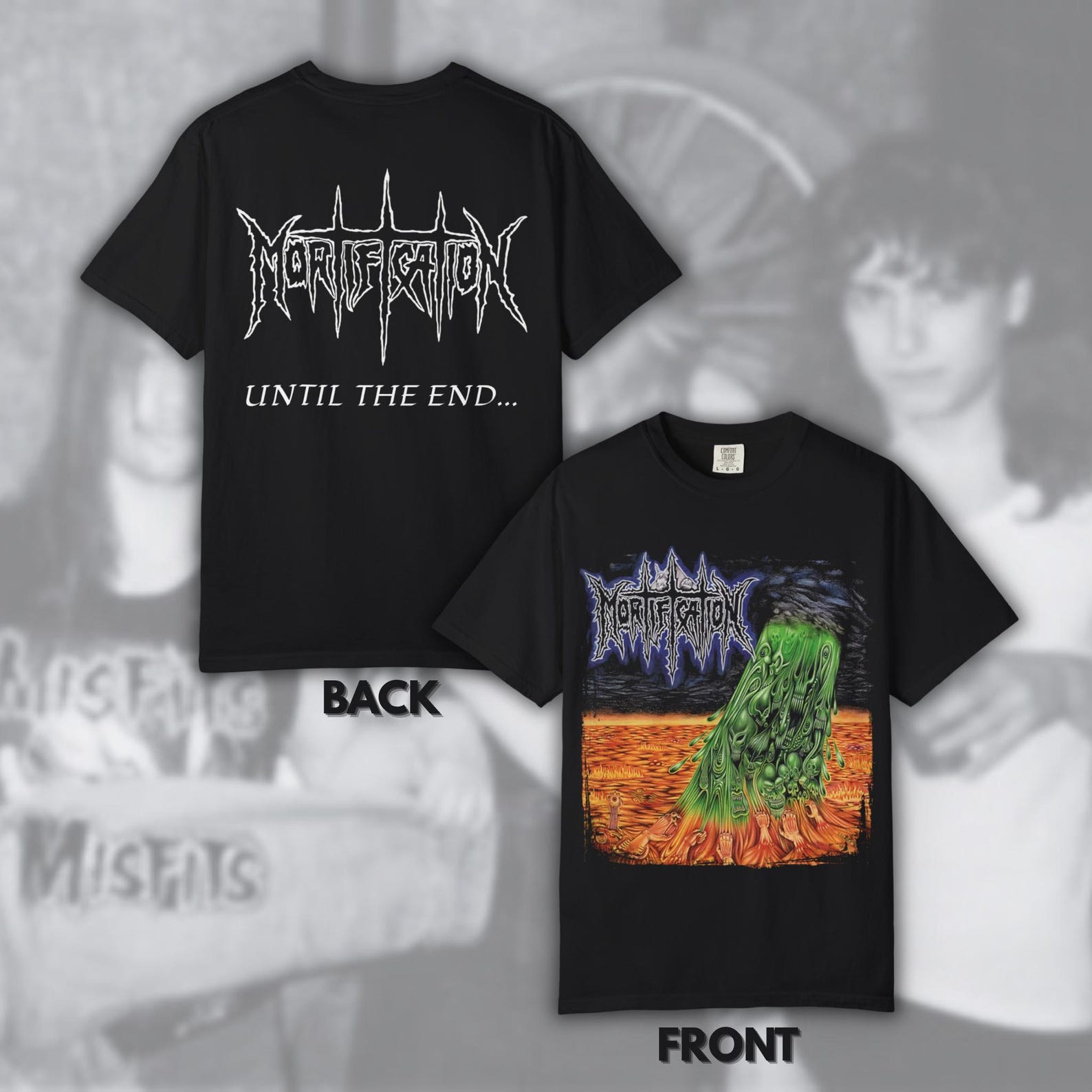 Mortification - Mortification | Size- S, M, L, XL, 2-4 XL S