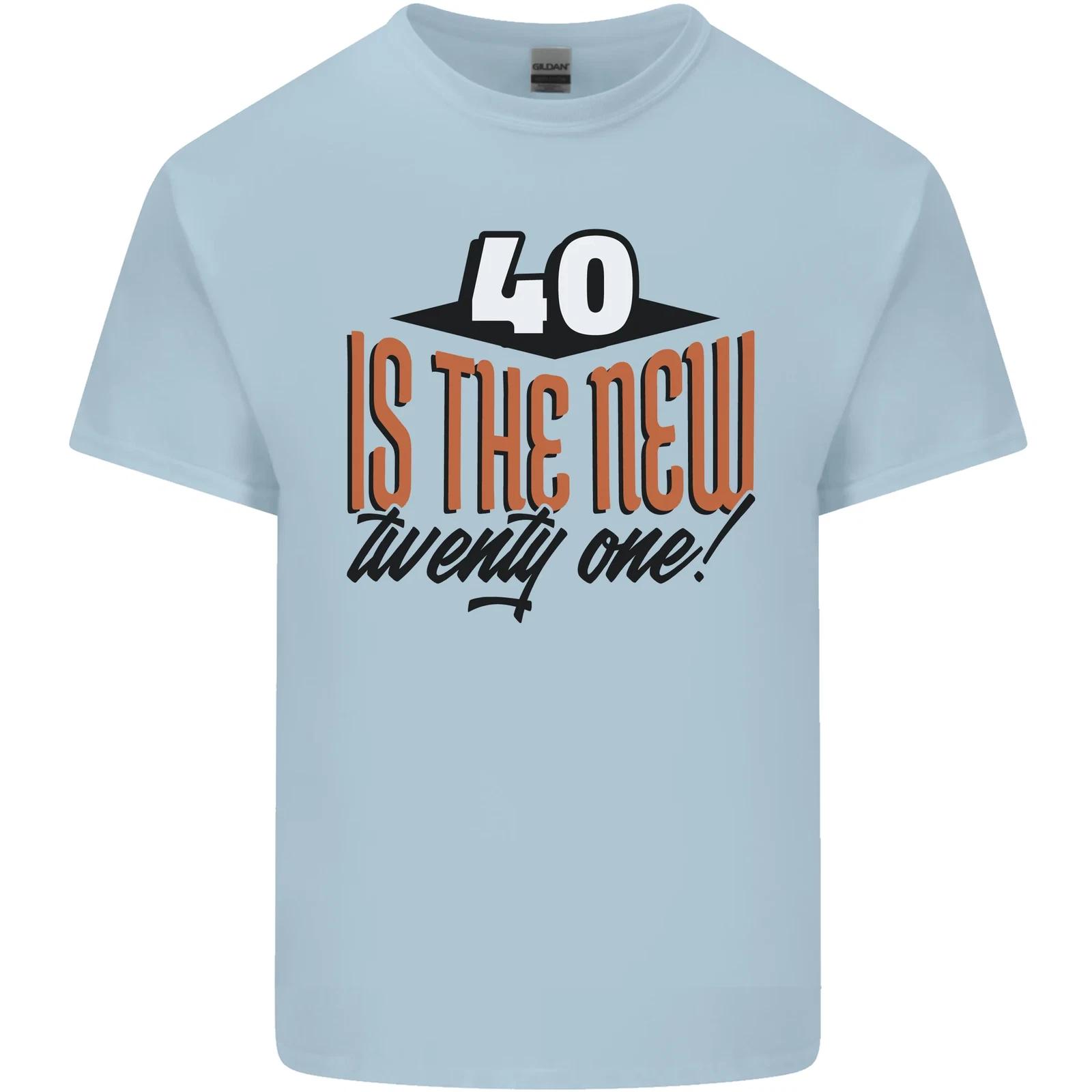 

40th Birthday 40 is the New 21 Funny Kids T-Shirt Childrens 4XL