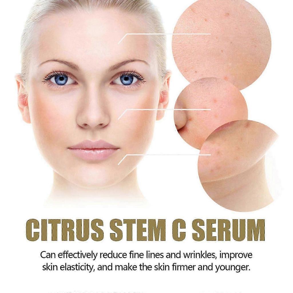 Citrus Stem C Serum, Reduce Wrinkles Improve Skin Elasticity Firming And Lifting Anti-Aging Serum