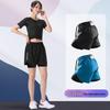 Unisex Marathon Shorts: Breathable, Fake Two-Piece, Three-Quarter Length for Running & Cycling