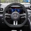 Coprivolante in Pelle per Auto per Mercedes-Benz Classe C EQE EQB GLC 2023-2026 Auto Mercedes-Benz EQE Accessori 2025 BG1