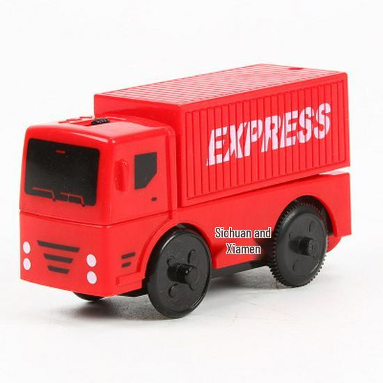 Magnetic Electric Train Engine Toy for Kids - Compatible with All Wooden Tracks