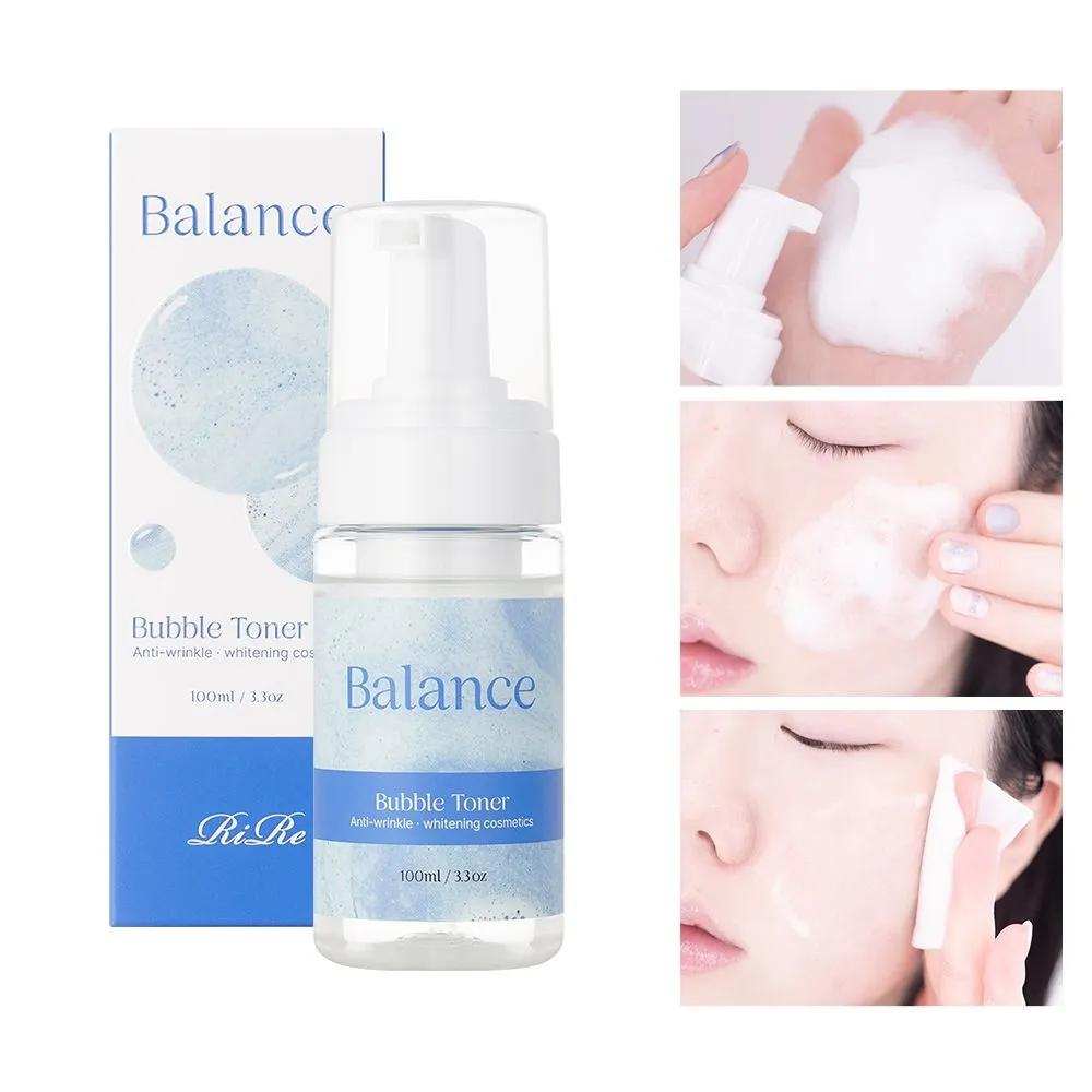 RIRE Balance Bubble Toner / Foaming Toner, Dermatest, Hyaluronic Acid
