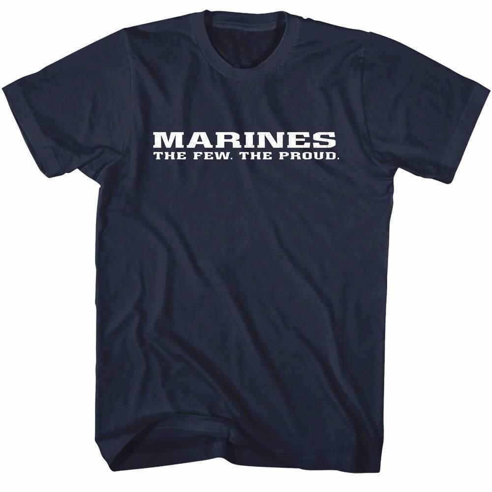 US Marines Slogan The Few The Proud Men T Shirt XXXL