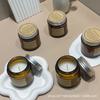 Brown Glass Aromatherapy Candle Without Handmade Fragrance Plant Wax Ins Essential Oil Souvenir