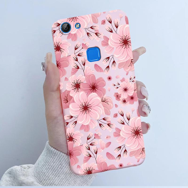 For Vivo V7 V7+ Plus Y79A Y75 Y73 Y79 1716 1718 Phone Case Cute Astronaut Panda Flowers Candy Soft Silicone TPU phone Case Cover