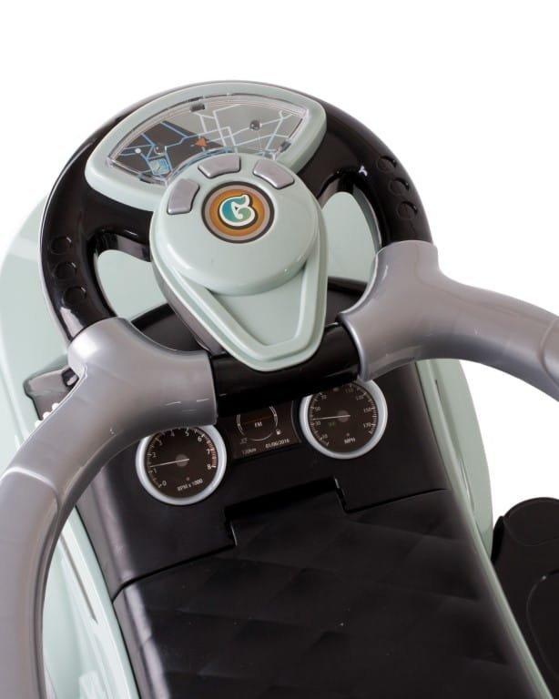 Correpasillos Para Niño Con Mango Y Agarre Coche Deportivo Salvia Sun Baby