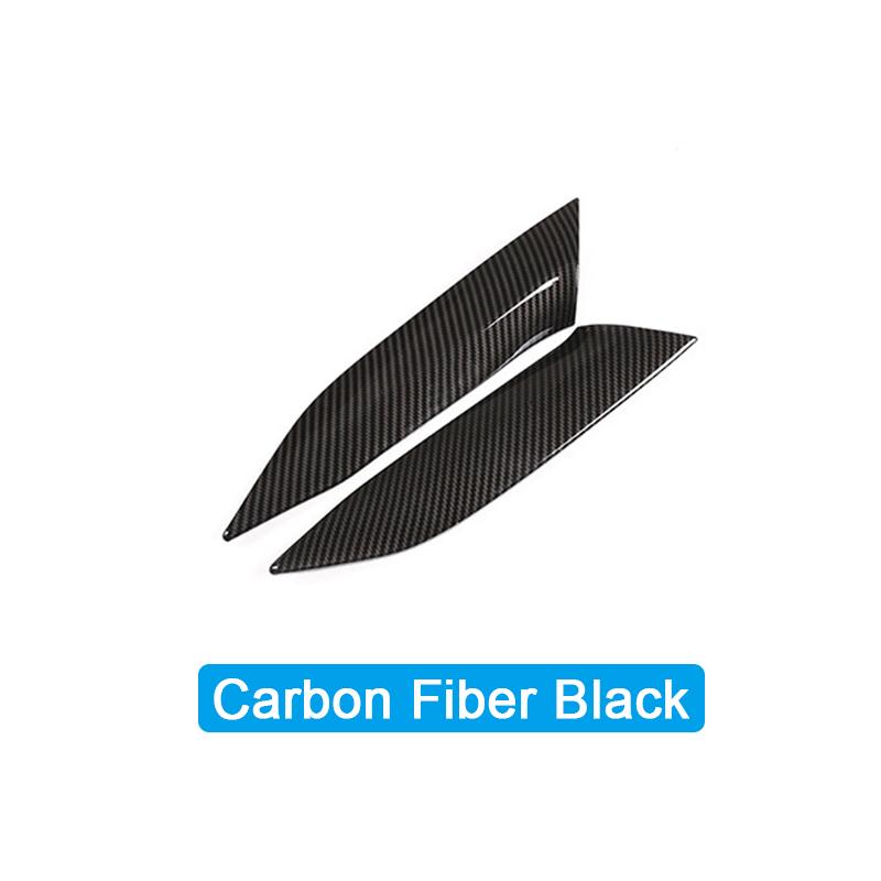 

2 шт. салон автомобиля, центральная консоль, боковая декоративная полоса, наклейка, аксессуары для BMW 3 серии G20 углеродного волокна черного