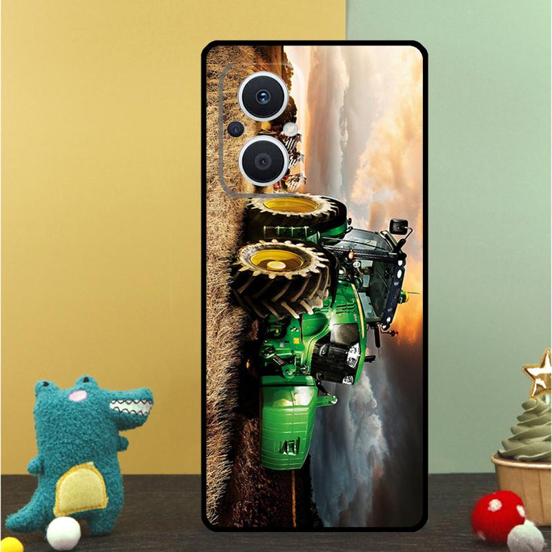 Farm Vehicle Tractor Case For OPPO Reno 15 15F 14 13 12 11 10 Pro 14F 13F 12F 11F 8T OPPO Find X9 X8 X6 Pro Cover