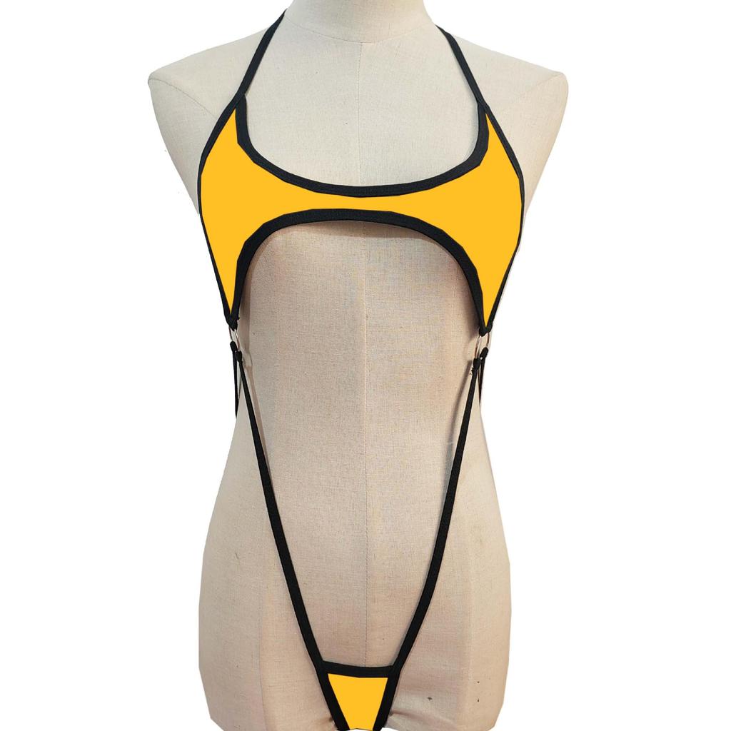 Damska Seksowna Bielizna Kąpielowa Transgraniczna: Trzyczęściowy Zestaw Bikini Body (894)