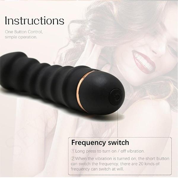20 Modes Vibrator Soft Silicone Dildo Realistic Penis Strong Motor G-spot Clitoral Stimulator Female Masturbator