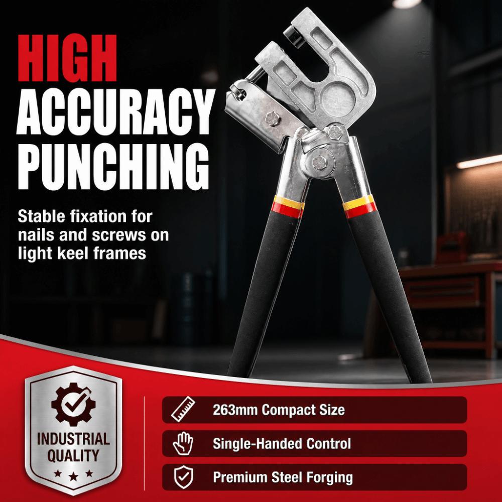 High-Carbon Steel Stud Crimper Pliers Alloy Steel Handheld Stud Crimper For Construction