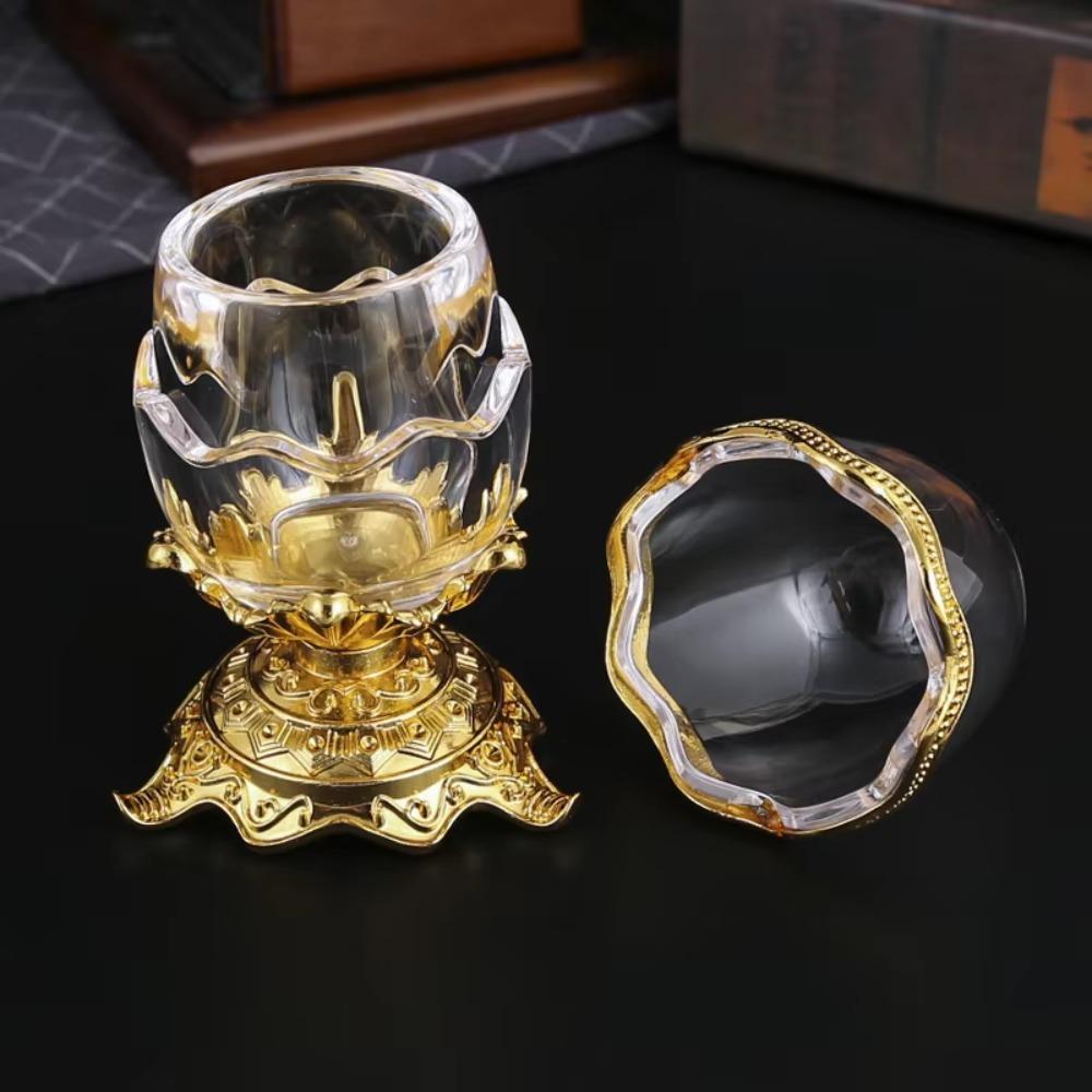 Transparent Egg Shaped Toothpick Box with Base Cotton Swab Organizer Toothpick Holder  Restaurant