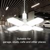 E27 Fan Shape Foldable 40LEDs Bulb AC220V/110V Deformation for Home Ceiling Lights Warehouse and Garage White Light 6500K Bulb