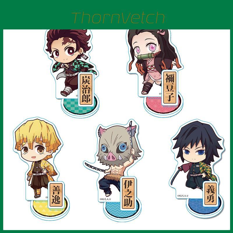 Beautifully Crafted Demon Slayer Kimetsu No Yaiba Acrylic Keyring Of Kamado Tanjirou For Decor