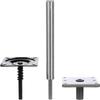 Saltwater Resistant Boat Seat Base Swivel Boat Seat Pin Post Socket  Fishing Pontoon Boat