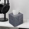 Minimalist Tissue Box Sci-fi Theme Box, with Smooth Paper Extraction, Large Capacity Cubic Design Organizer, Hard Shell Durable Desktop Decoration,