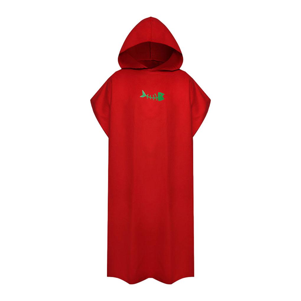 

Микрофибровое пончо для унисекс, легкое и удобное впитывающее банное полотенце для тела, микрофибровое полотенце для серфинга, серое 1