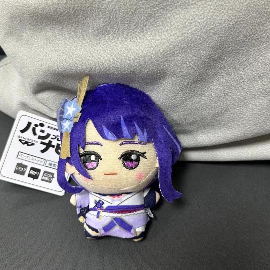 10CM Impact Tartaglia Kaeya Diluc Venti Xiao Klee Plush Pendant Toy  Mini Keychain Doll Backpack Accessorie For Gift