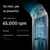 Mini Cool Fan Handventilator Tragbarer Lüfter BLDC Motor Starker Wind Outdoor Reisen USB Wiederaufladbar Weiß