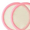 Children Badminton Racket Set Improve Coordination Tennis Rackets for Outdoor Backyard Games Pink
