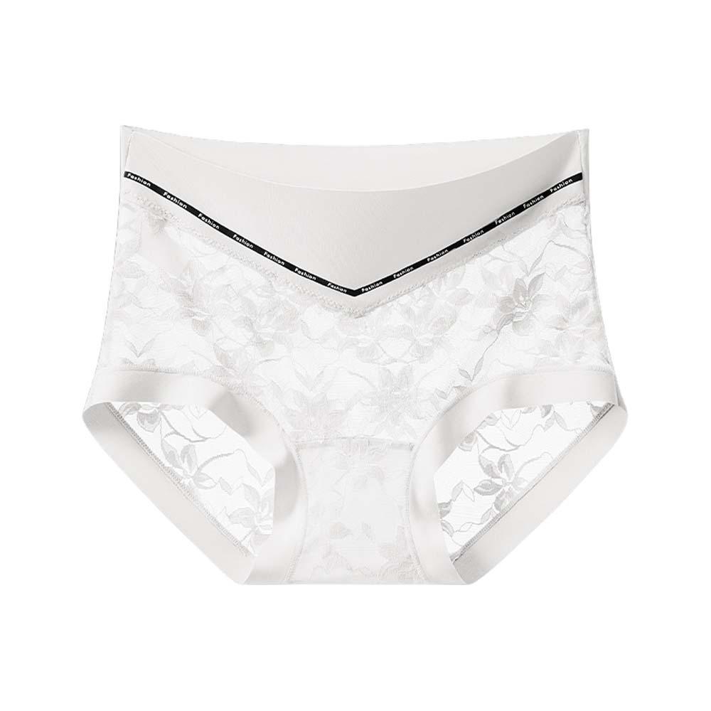 High Waist Thin Lace Panties Shapewear Slimming Shapers Floral Briefs Butt Lifter Underpants Girls