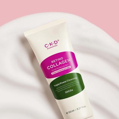 Mousse nettoyante pour les pores Retino Collagen Small Molecule 300 150 ml, Kbeauty, cosmétiques coréens, échantillon
