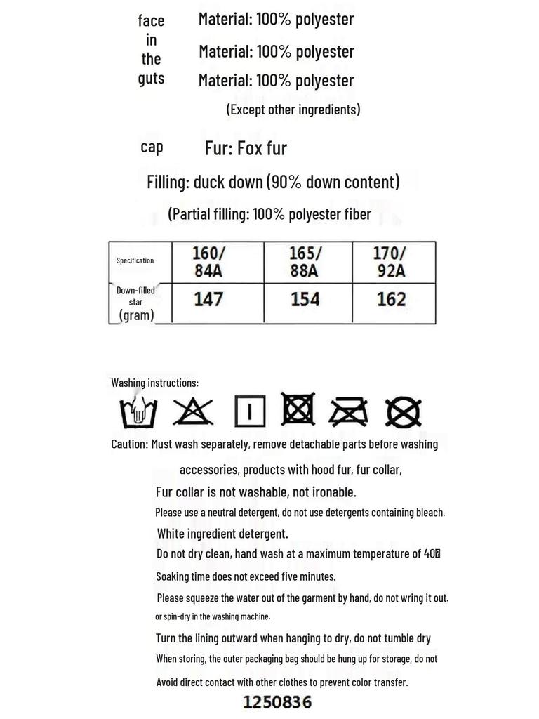 YAYA Women's Over-the-Knee Fox Fur Collar Down Coat