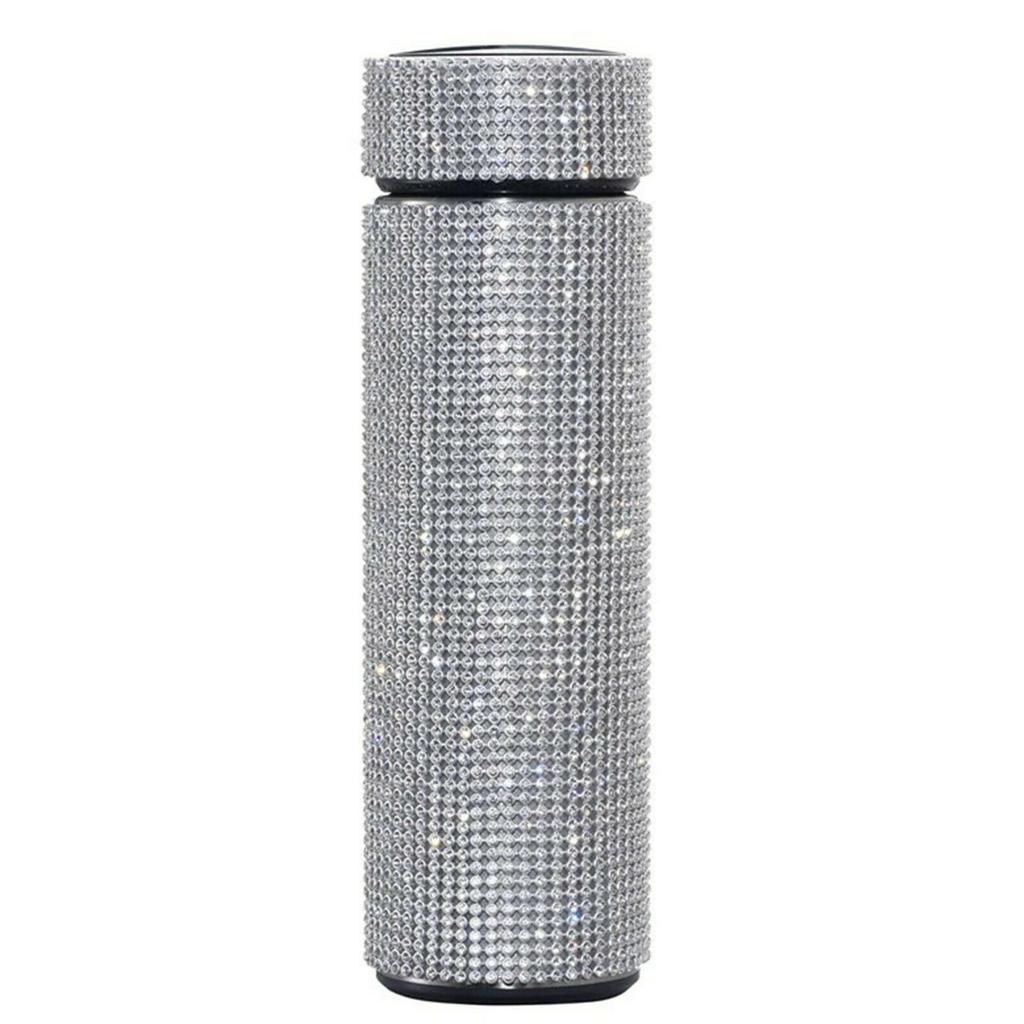Creative Diamond Thermo Bottle Water Bottle Stainless Steel Smart Display 500ml