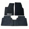 Black Velvet Car Floor Mats Set Leapmotor C01 C11 C10 Lafaa5 B10 B01 A10 C16 Anti-Slip Full Coverage Carpet Style