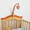 Plastic Baby Bed Bell Wood Grain Bed Hanging Toy Detachable Baby Crib Mobile  Newborn Gift